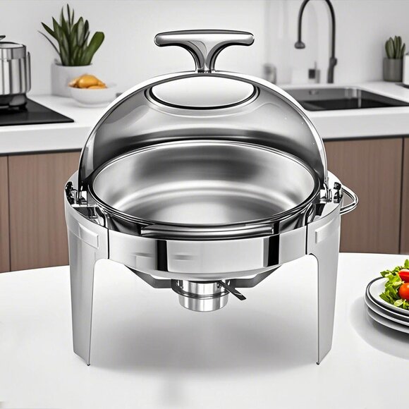 SOGA 6L Chafing Dish with Roll Top - Picture 1 of 8